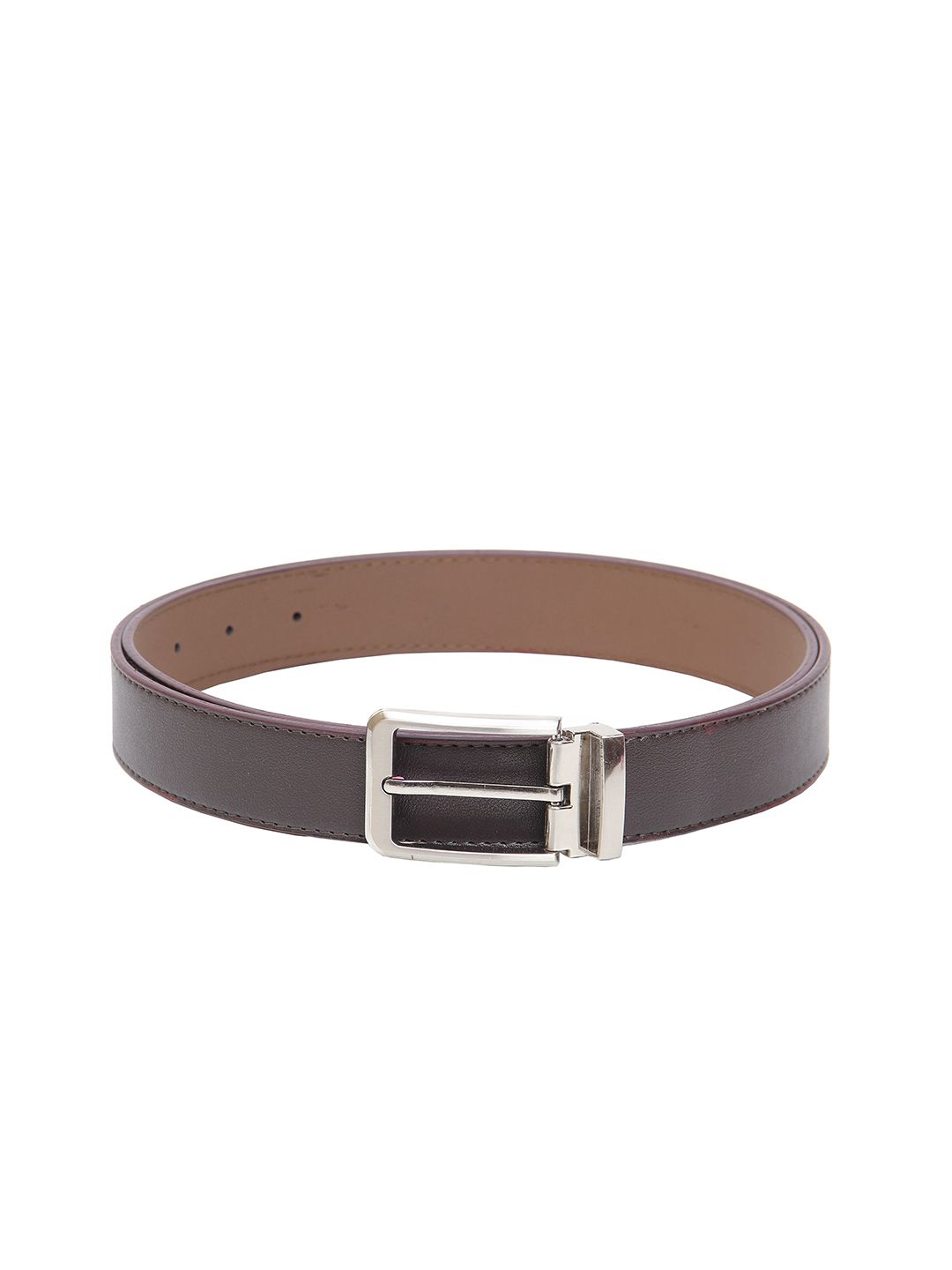 Calvadoss Women Brown Textured PU Belt Price in India