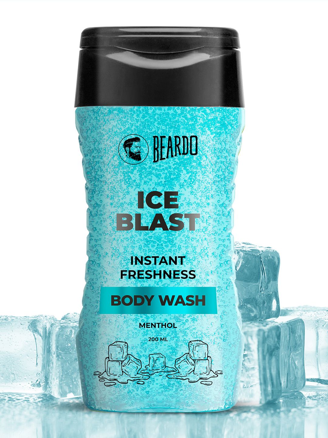 BEARDO Men Ice Blast Instant Freshness Body Wash - 200ml