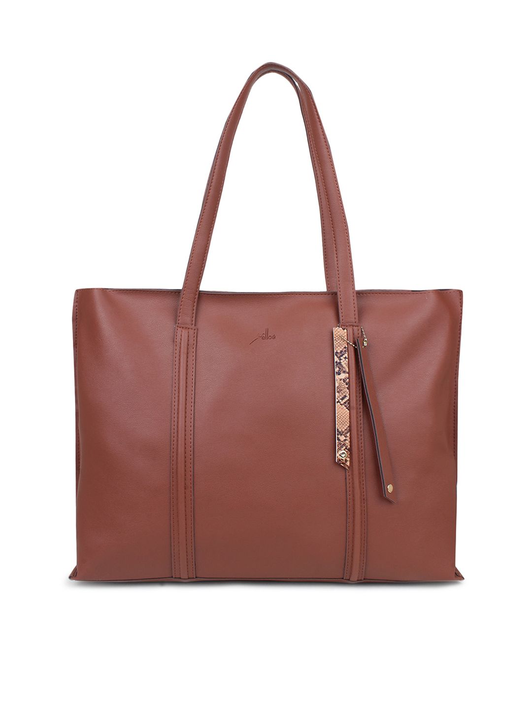 yelloe Women Brown Solid Shoulder Bag Price in India