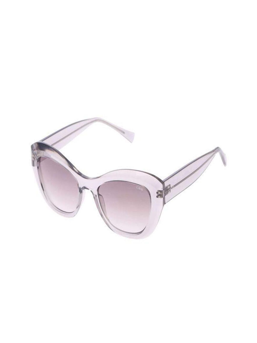 IDEE Women Grey & Purple Cateye Sunglasses with Polarised Lens Price in India