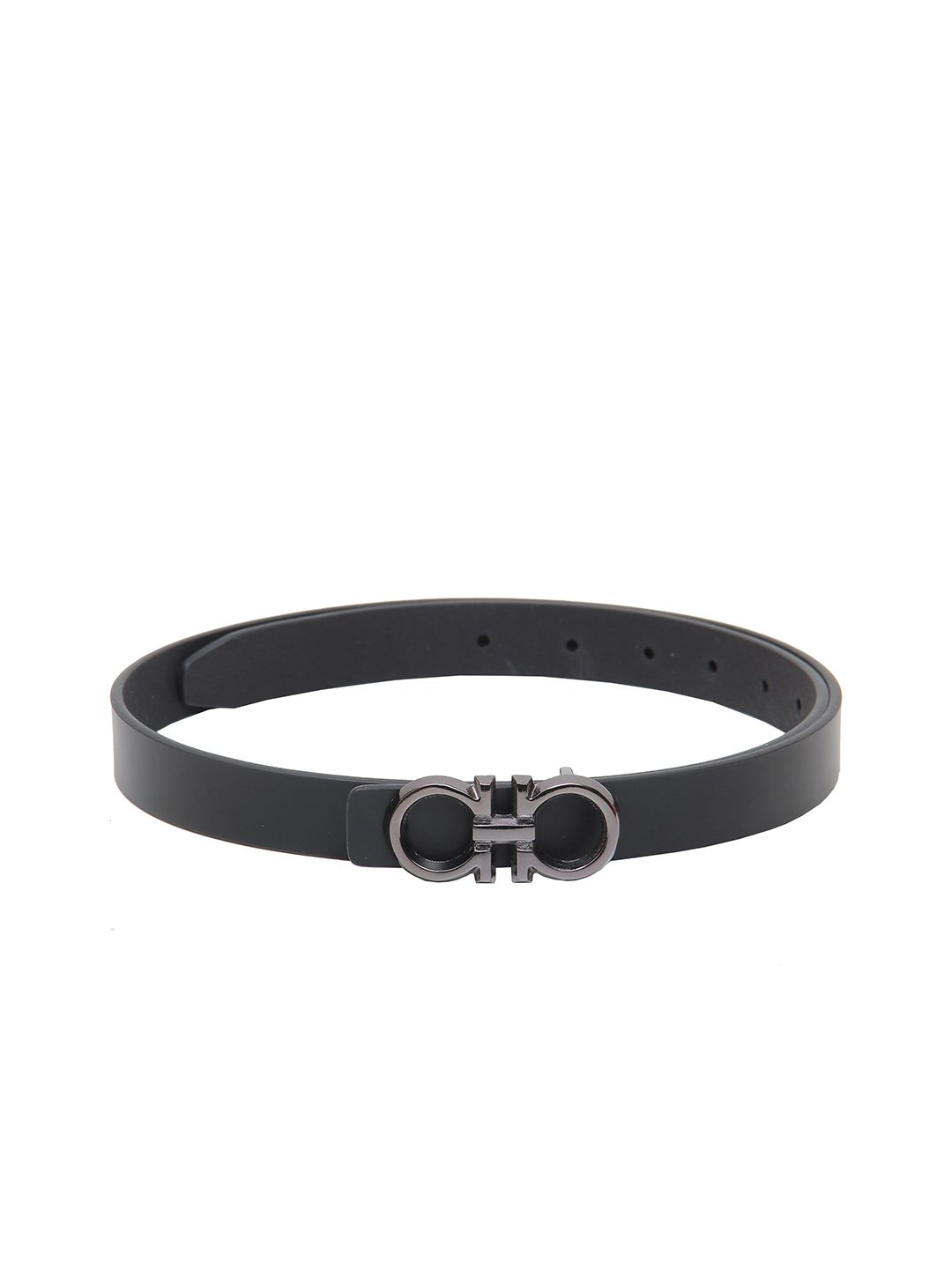 Calvadoss Women Black Leather Belt Price in India