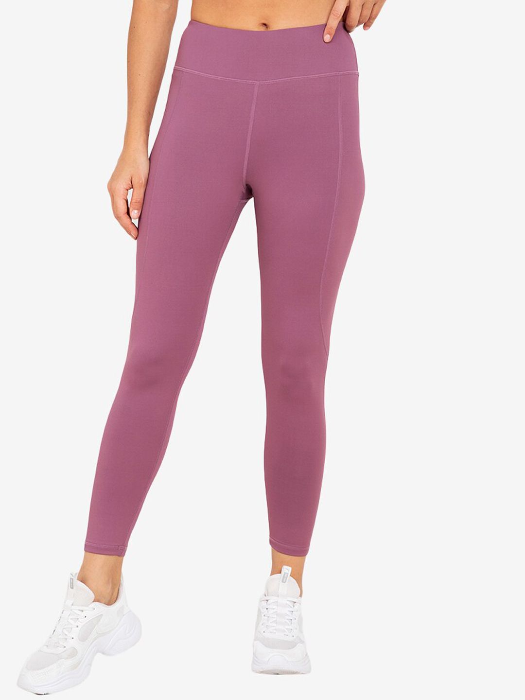 ZALORA ACTIVE Women Pink Solid Tights Price in India