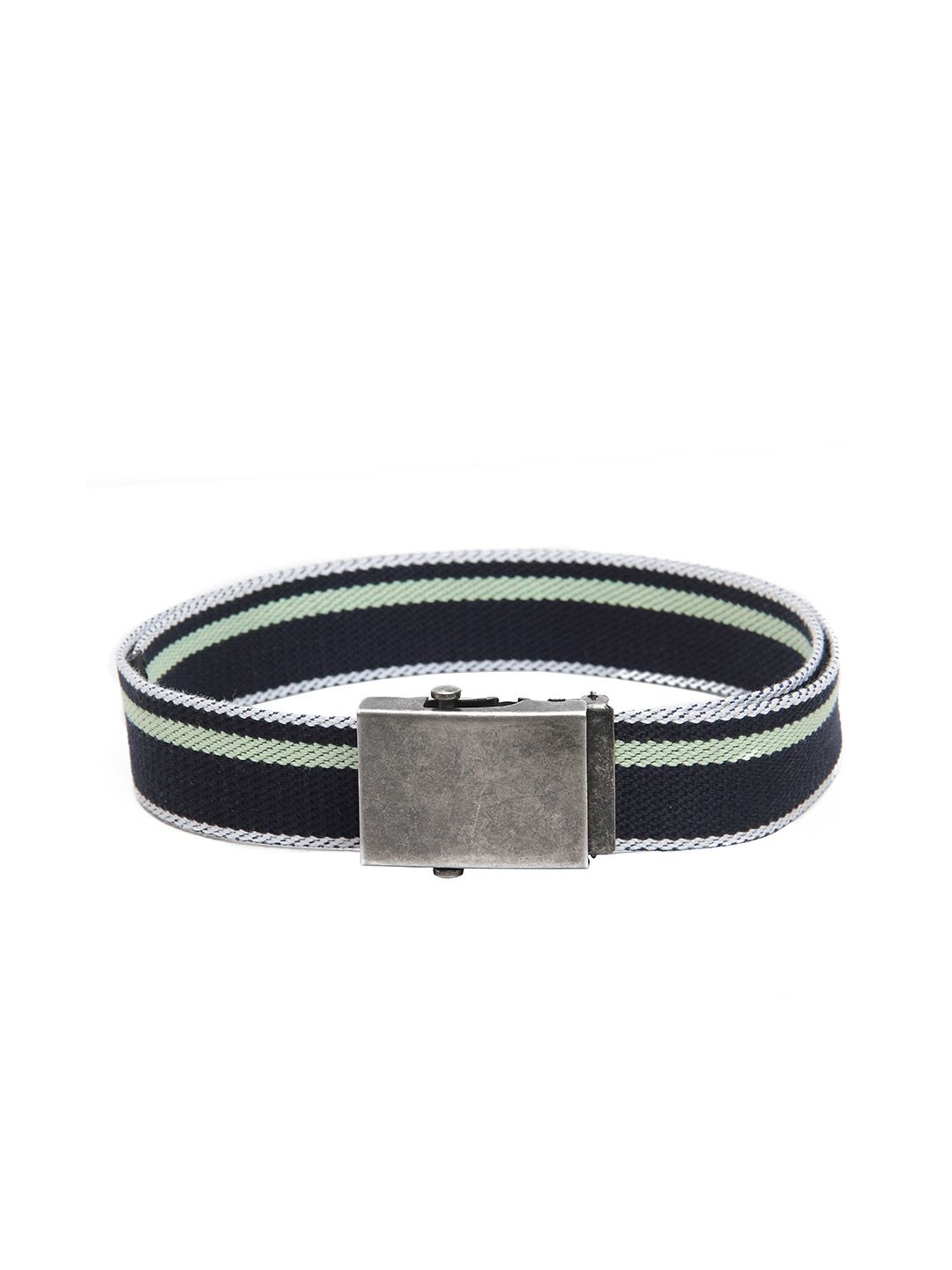 Calvadoss Women Navy Blue Canvas Belt Price in India