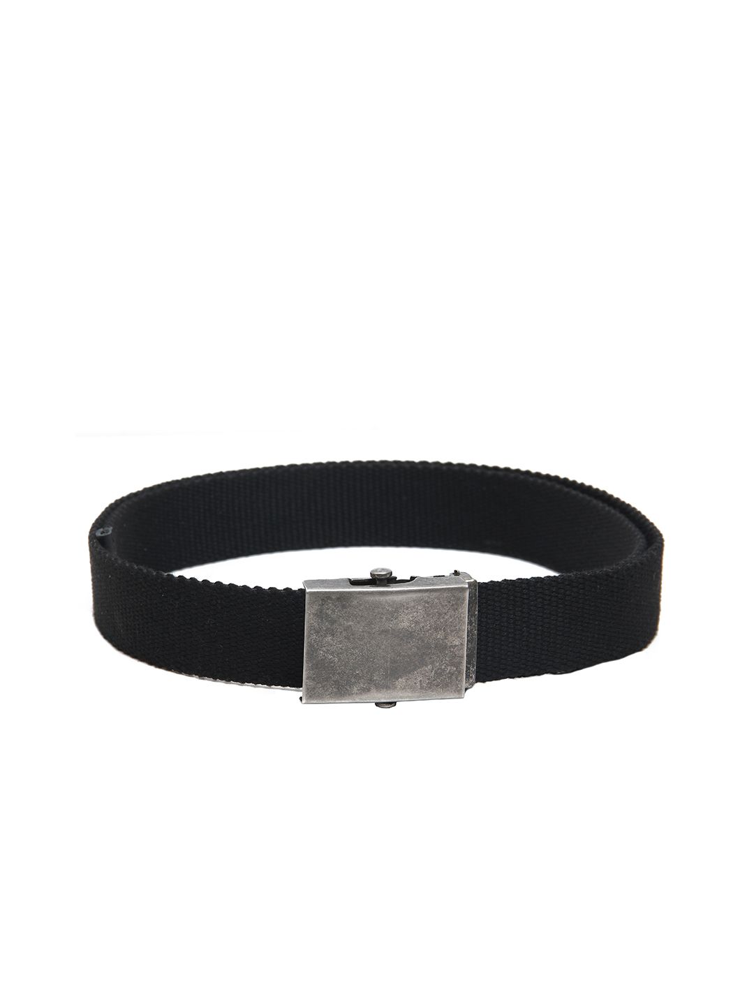 Calvadoss Women Black Woven Design Canvas Cotton Belt Price in India