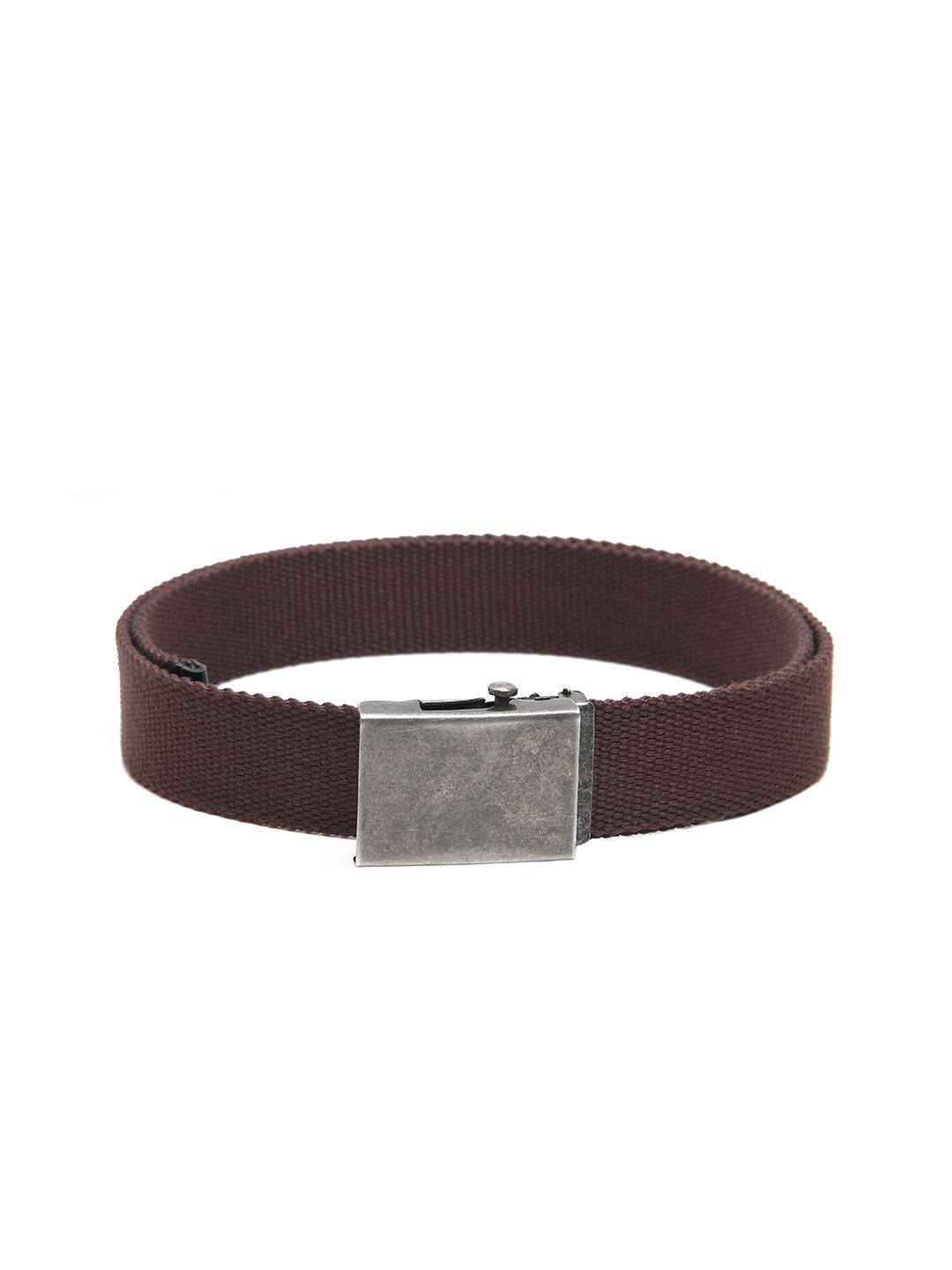 Calvadoss Women Cotton Canvas Brown Belt Price in India