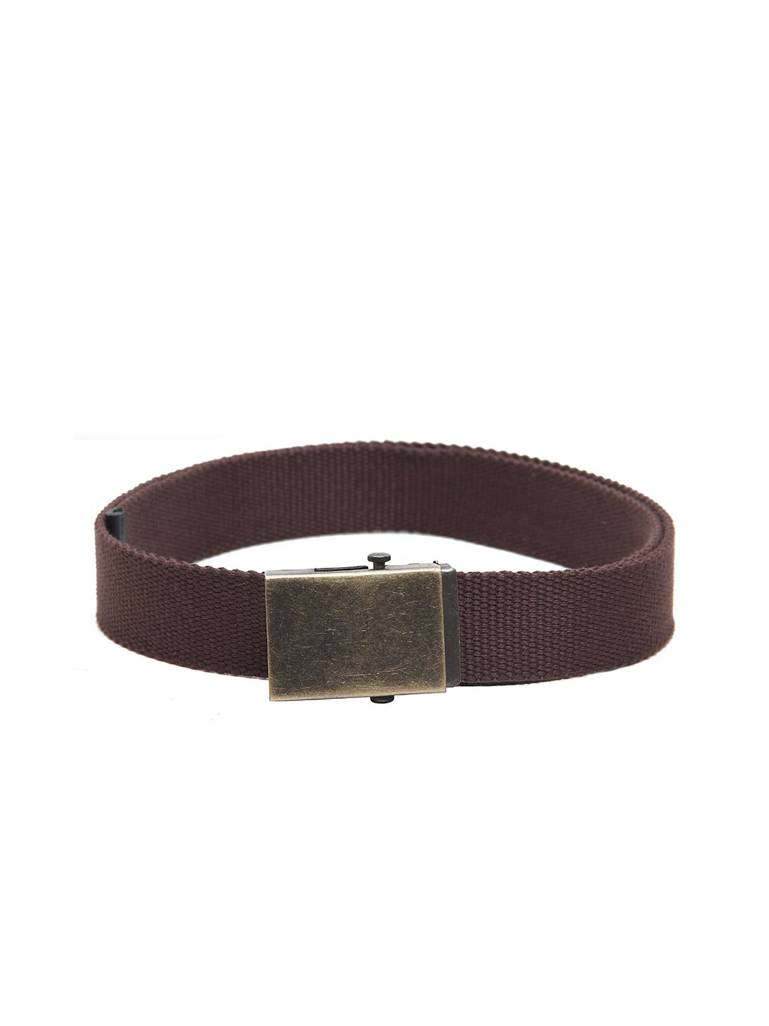 Calvadoss Women Brown Cotton Canvas Belt Price in India