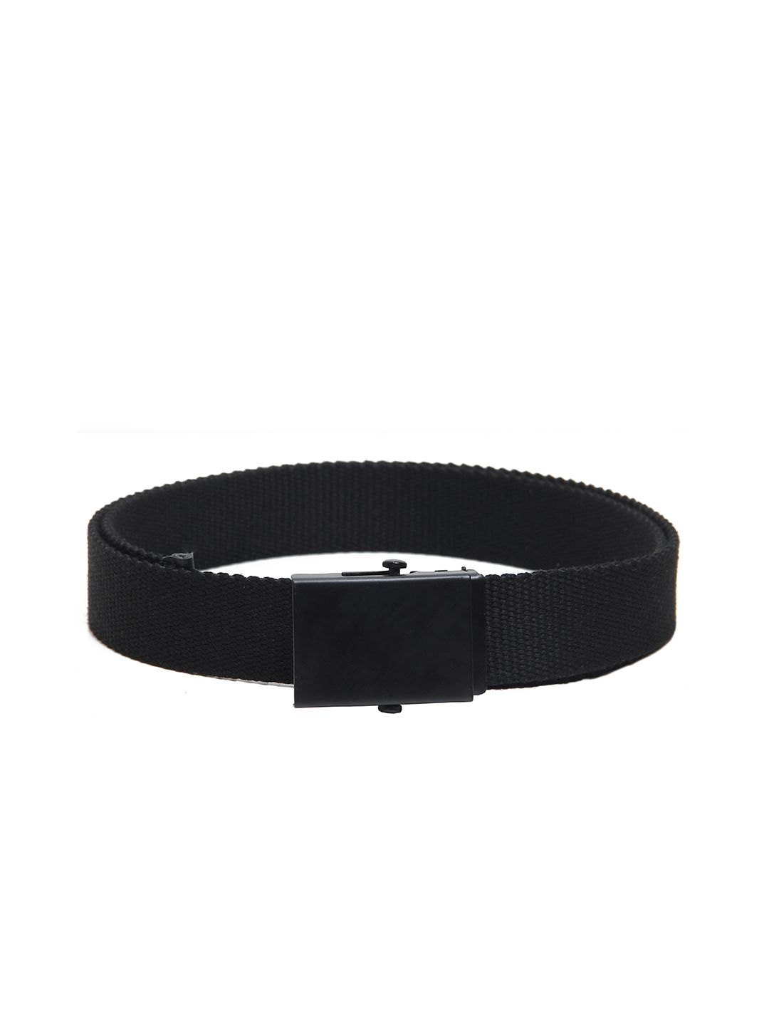 Calvadoss Women Black Canvas Belt Price in India