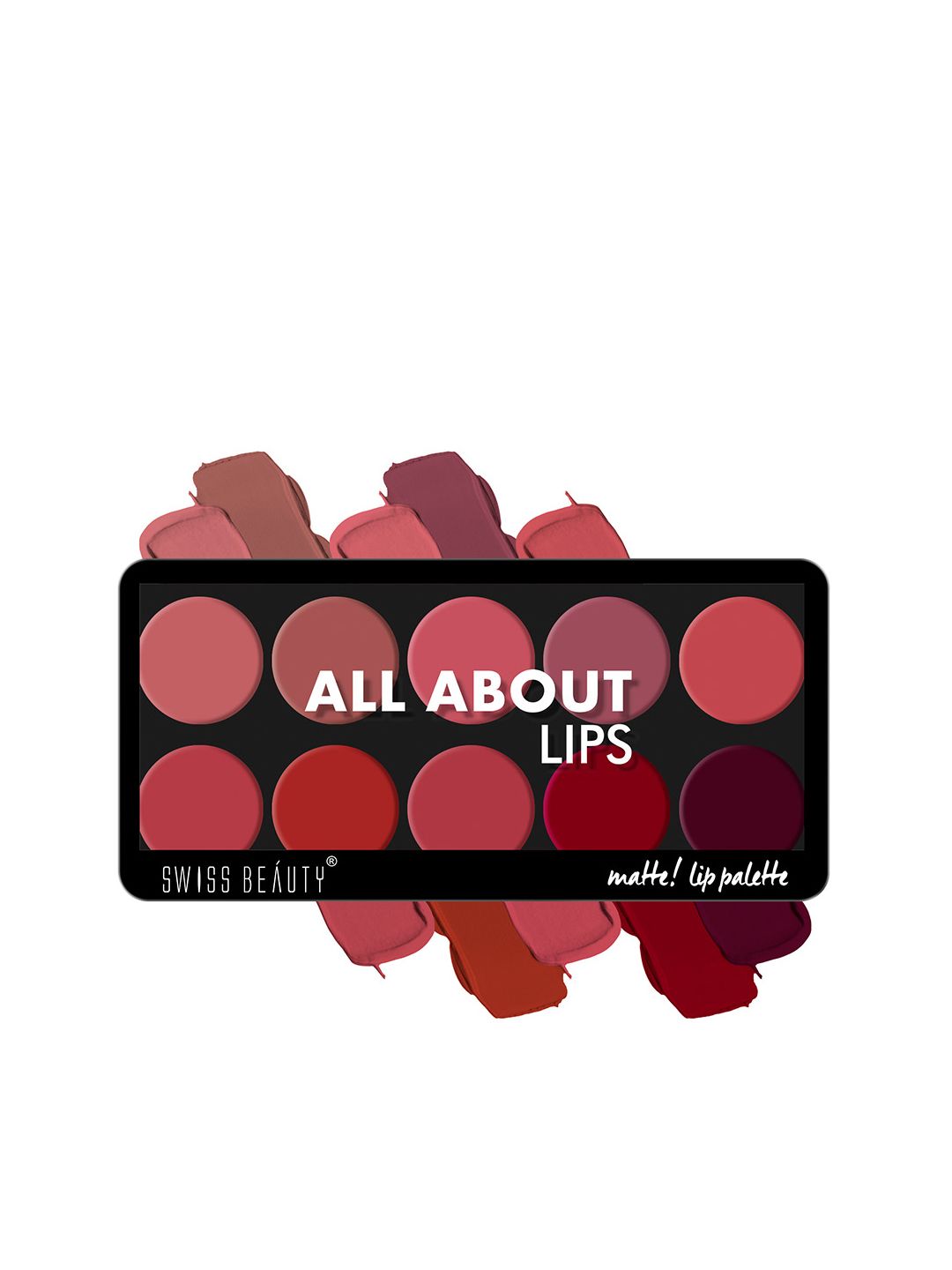 SWISS BEAUTY All About Lips Matte Lip Palette - 01