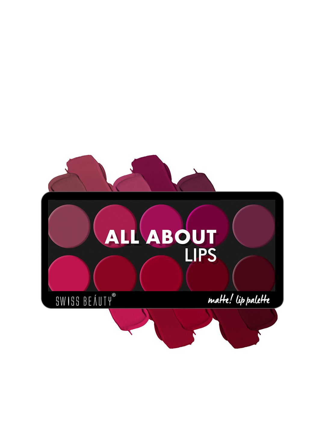 SWISS BEAUTY All About Lips Matte Lip Palette - 02