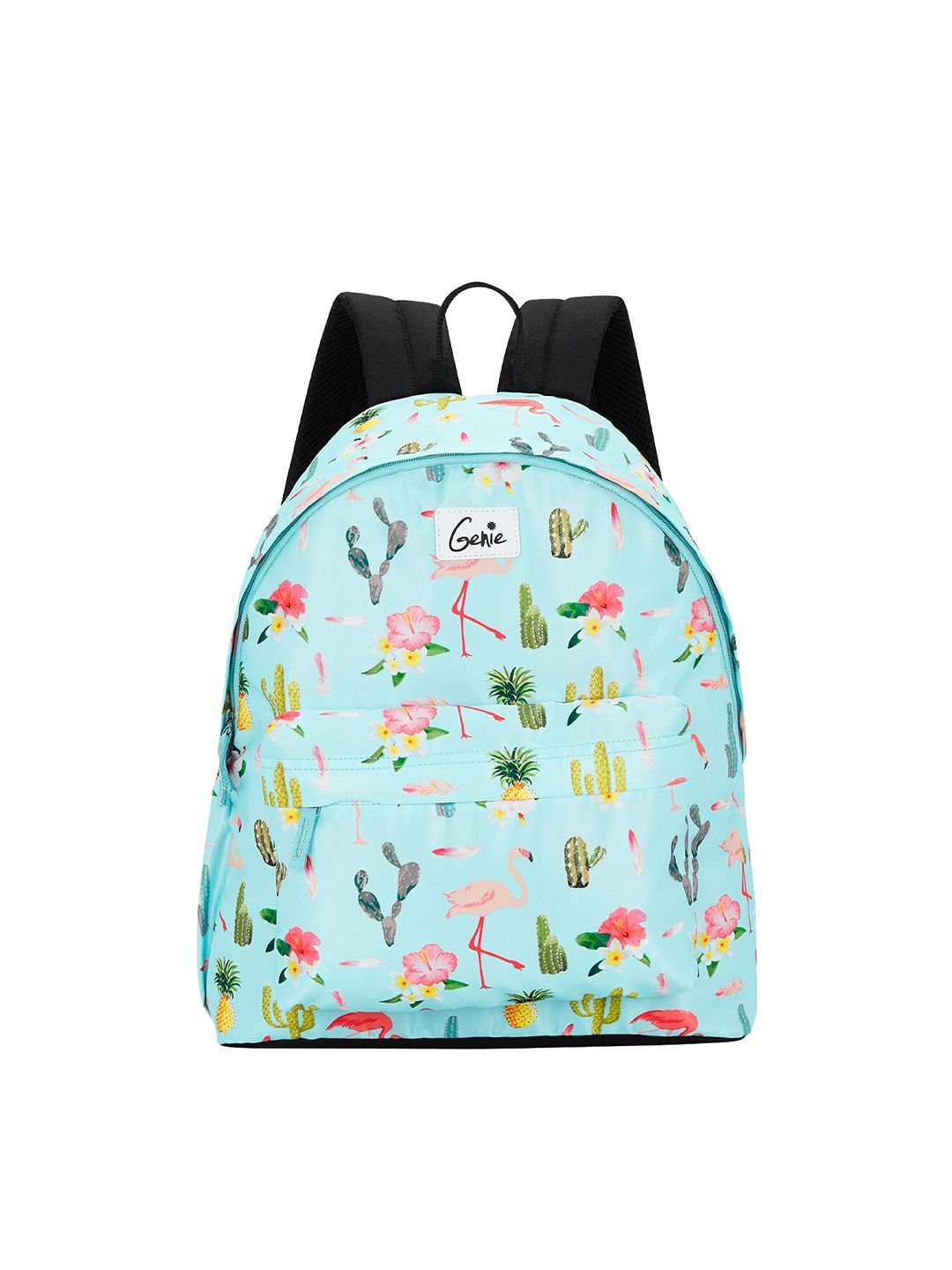 Genie Women Blue & Pink Genie Flamenco2 Backpack Price in India