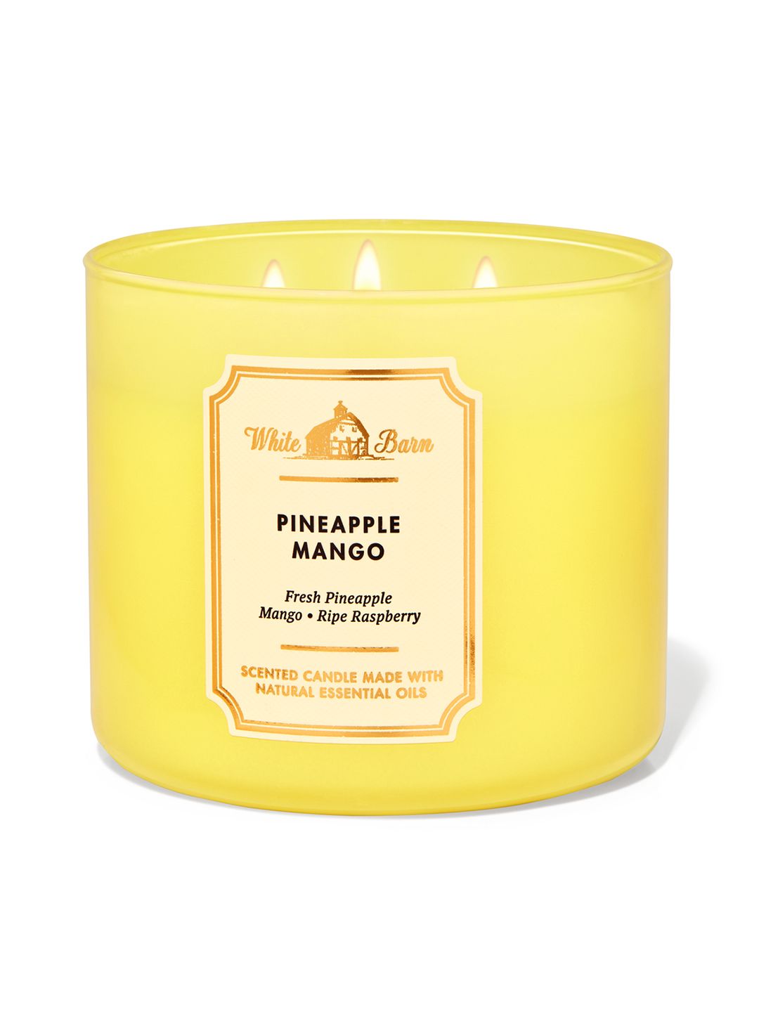 Bath & Body Works Pineapple Mango 3-Wick Scented Candle - 421 g Price in India