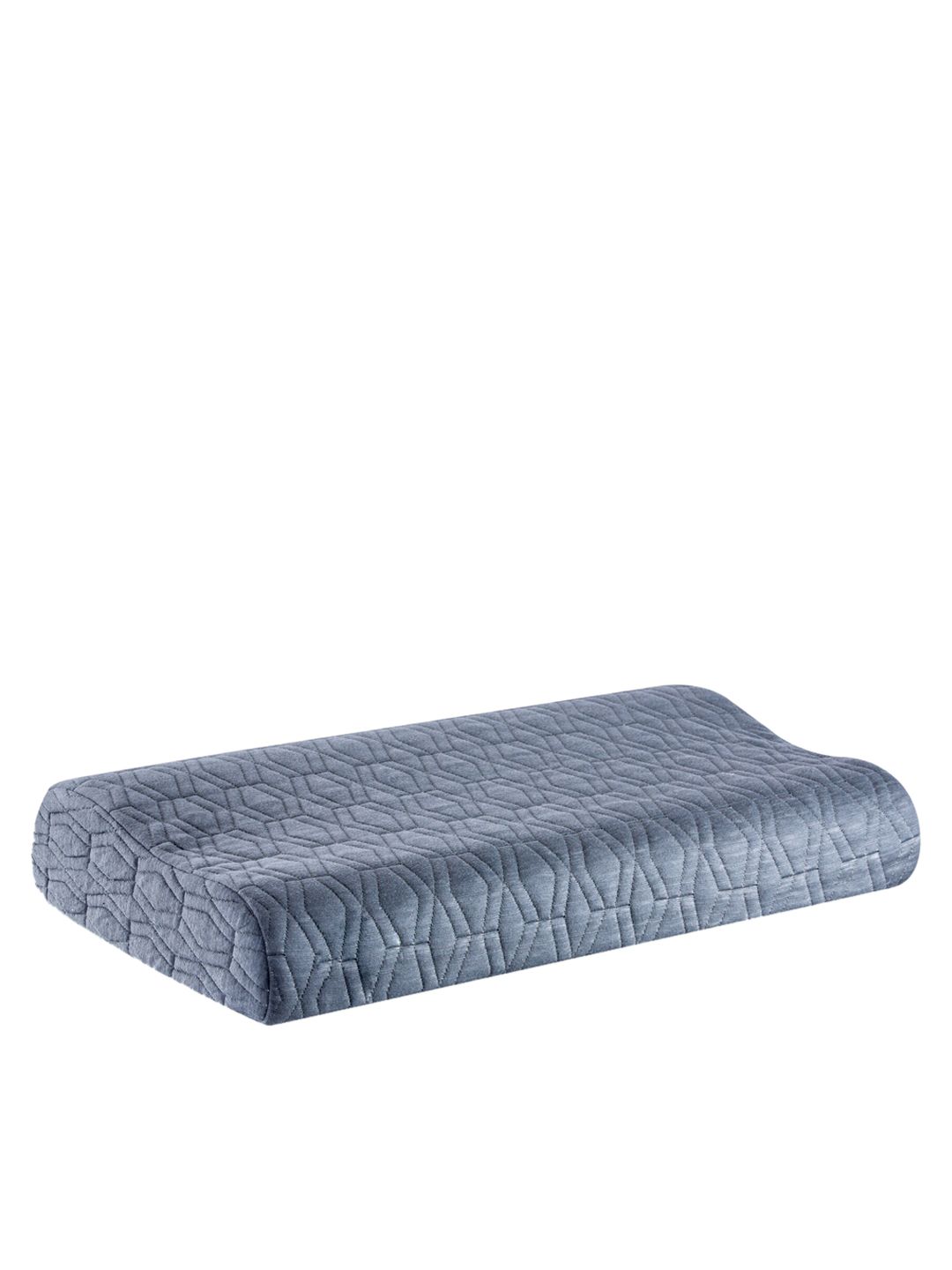 The White Willow Grey Memory Foam Cooling Gel Cervical Bed Pillow Price in India