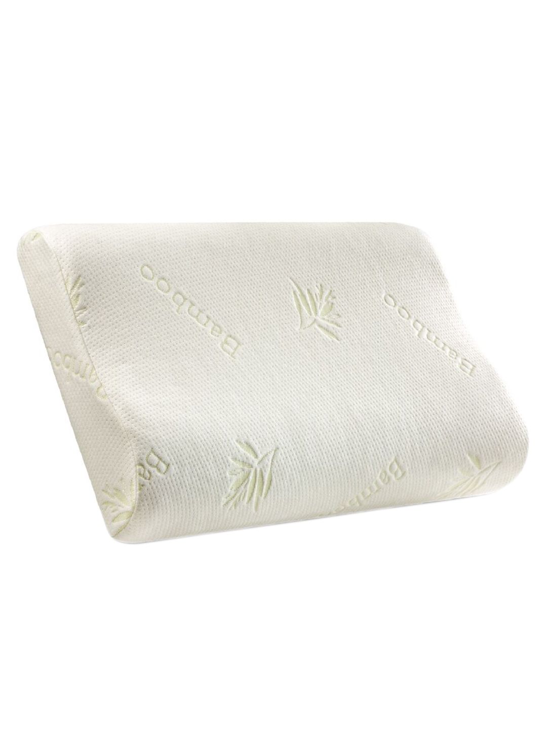 The White Willow White Solid Memory Foam Cervical Pillows Price in India