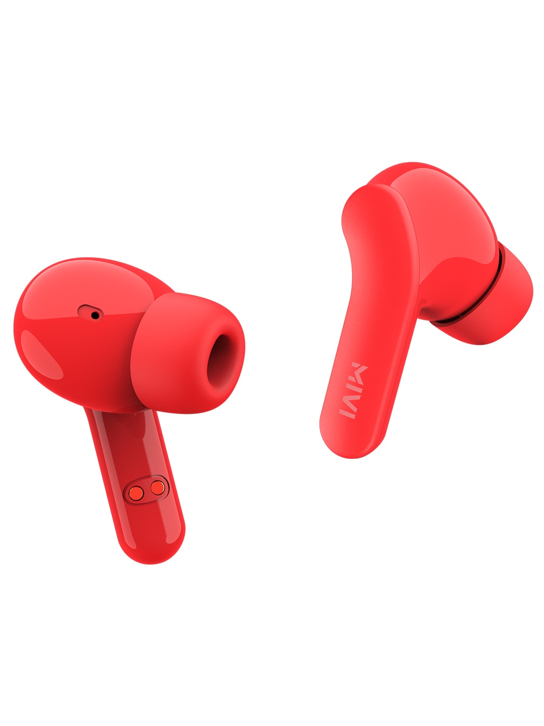 Mivi DuoPods A25 True Wireless Earbuds Bluetooth Wireless Ear Buds- Red Price in India