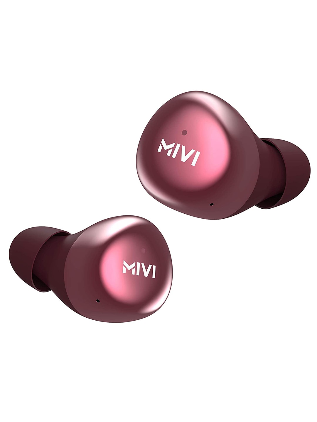 mivi Duopods M40 True Wireless Bluetooth Earbuds with Touch Control 24hrs Playtime - Red Price in India