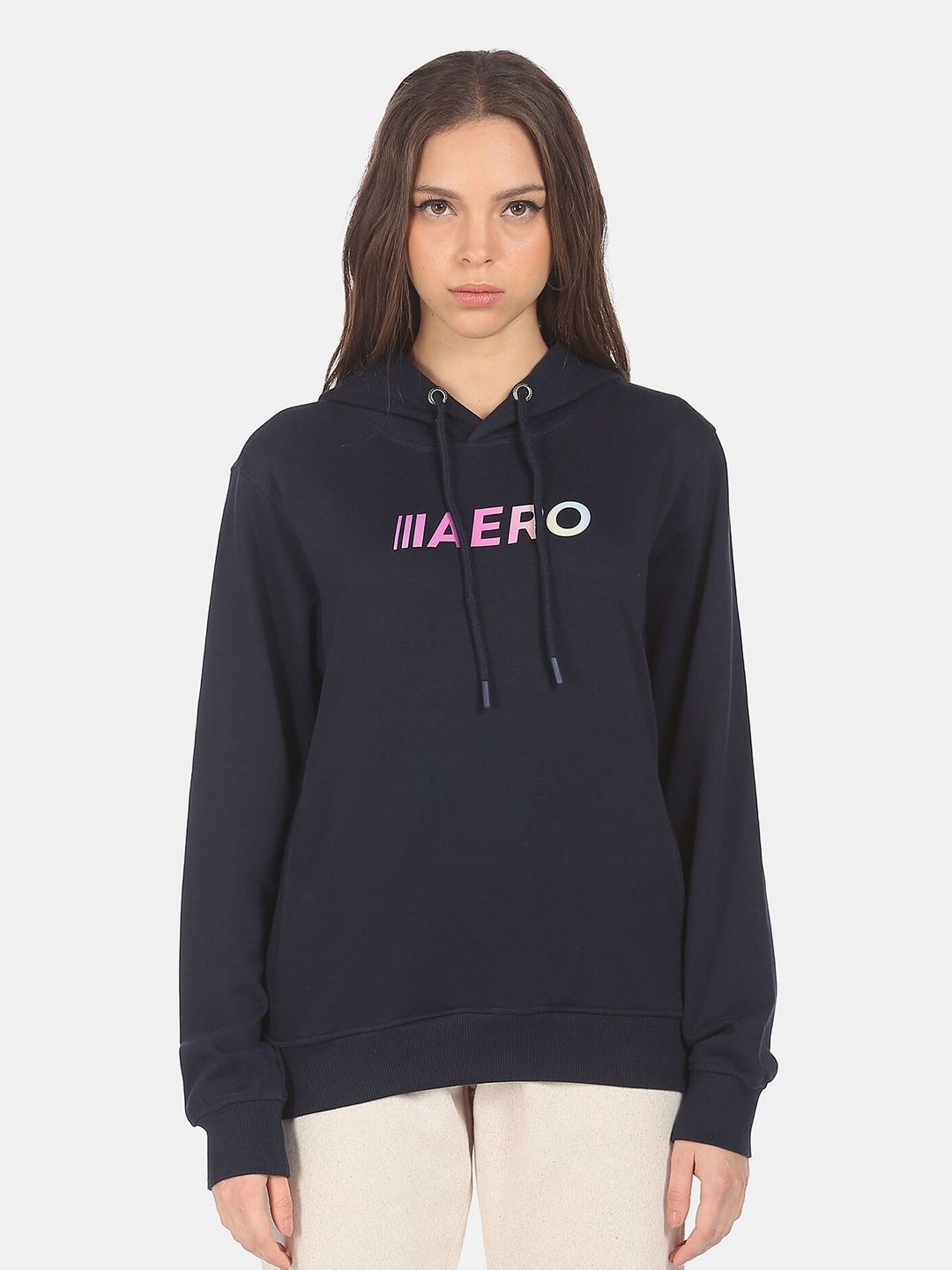 Aeropostale Women Blue Sweatshirt Price in India