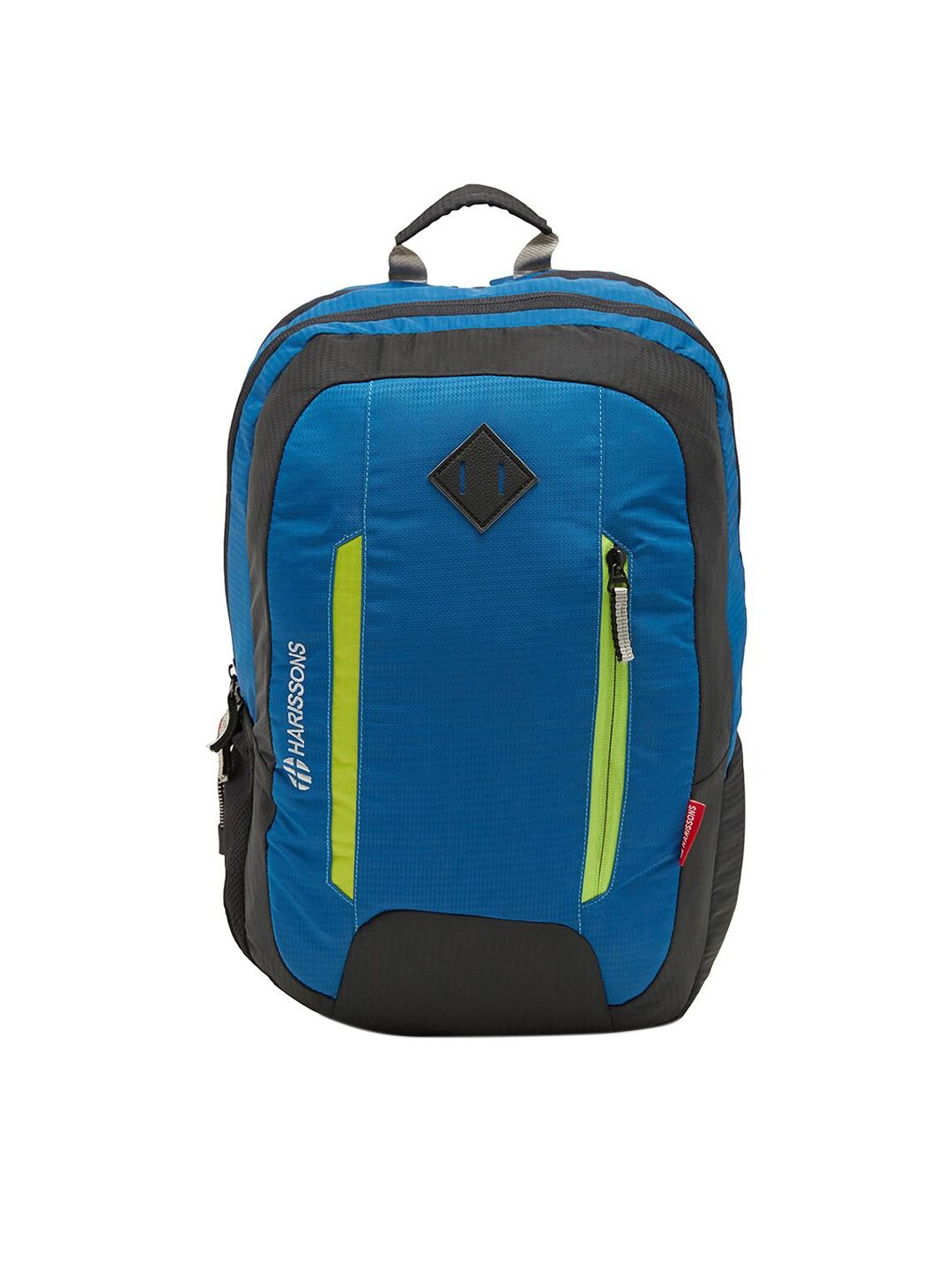 Harissons Unisex Blue & Black Colourblocked Water Resistance Backpack Price in India