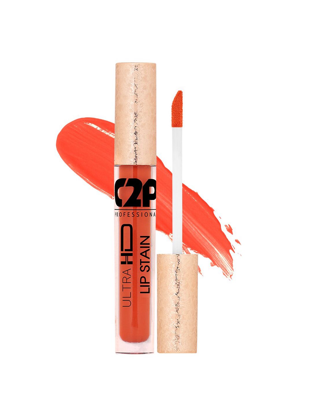 C2P PROFESSIONAL MAKEUP Lip Stain Liquid Lipstick - Raging Rave 01 5ml Price in India