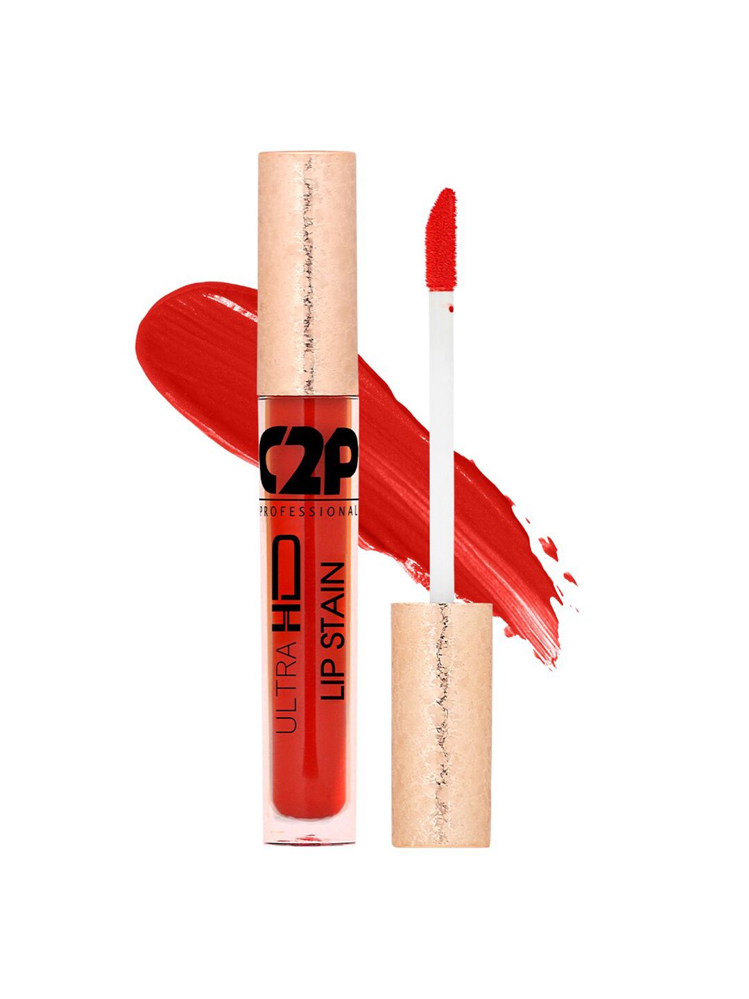 C2P PROFESSIONAL MAKEUP Lip Stain Liquid Lipstick - Warm Blood 08 5ML Price in India