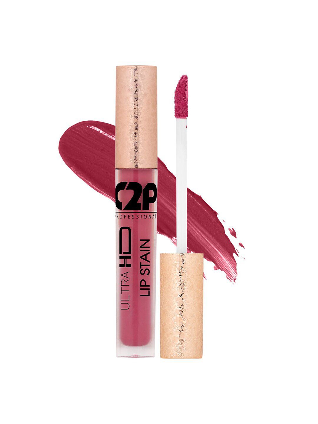 C2P PROFESSIONAL MAKEUP Mauve Lip Stain Liquid Lipstick - Settin' The Stage 09 5 ml Price in India