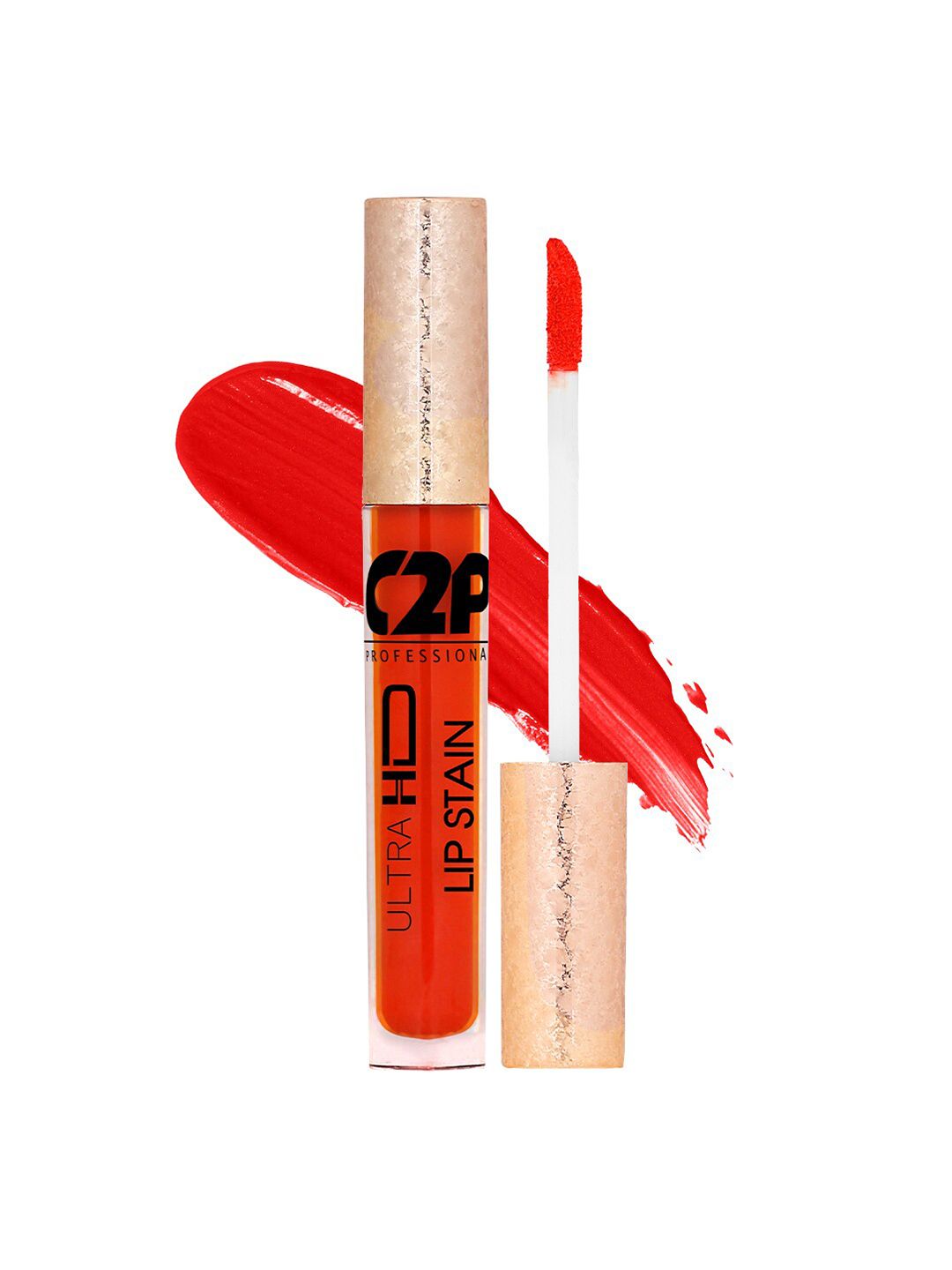 C2P PROFESSIONAL MAKEUP Lip Stain Liquid Lipstick - Downtown Red 29 5ml Price in India
