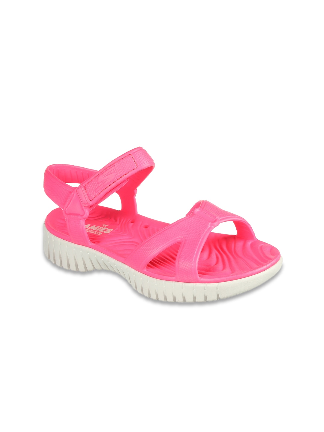 Skechers Women Pink Sports Sandals Price in India