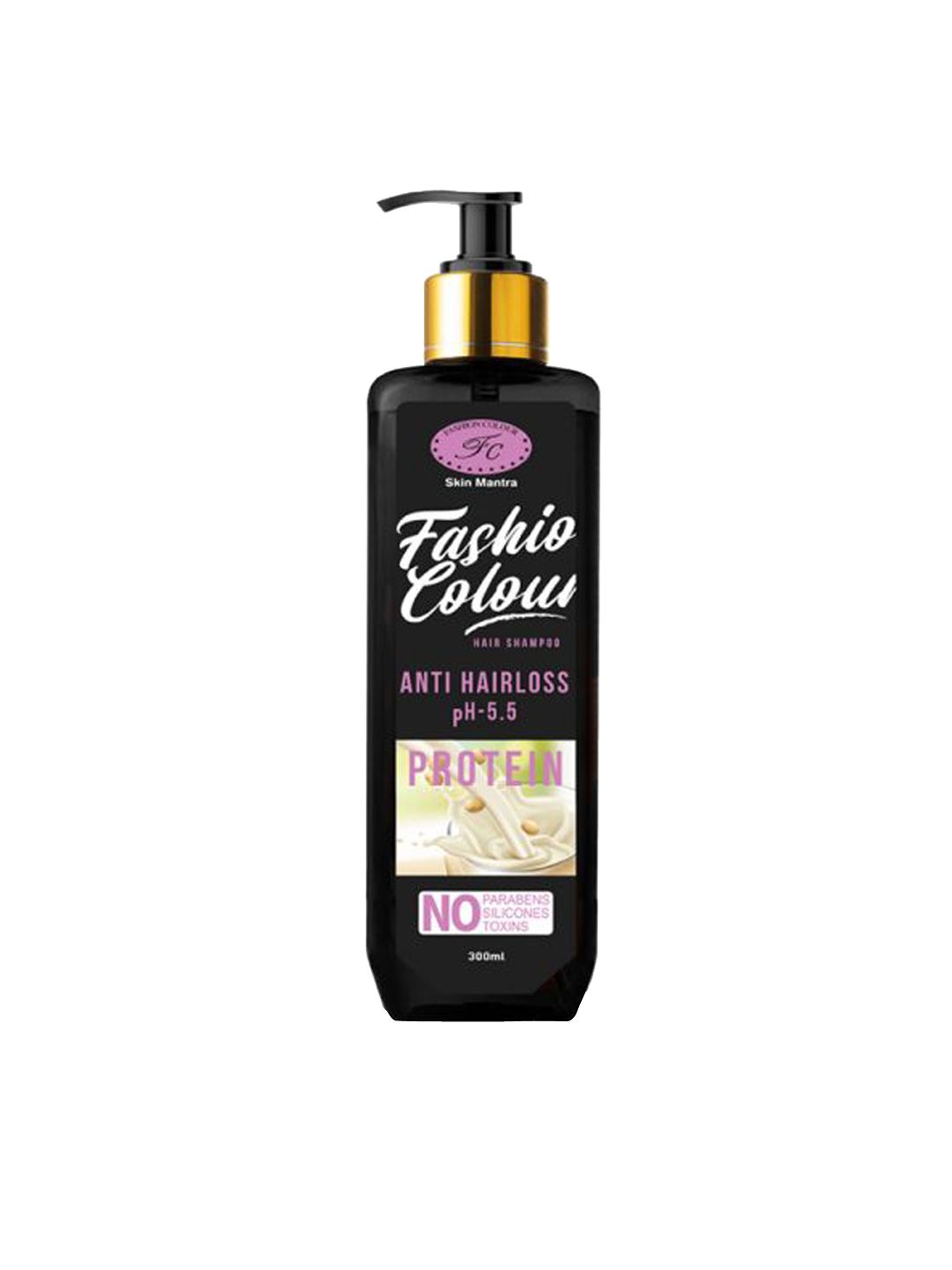 Fashion Colour Anti-Hair Loss Shampoo for Dry Hair & Split Ends - 300ml Price in India