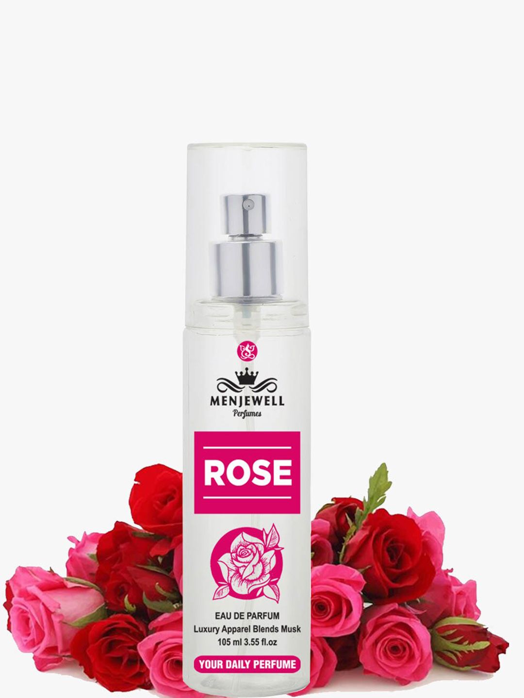 Menjewell Rose Eau de Parfum - 105ml Price in India