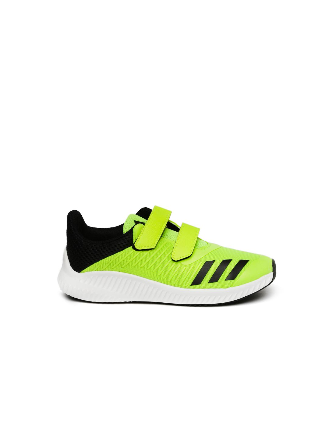Buy ADIDAS Kids Fluorescent Green & Black Running Shoes - Sports