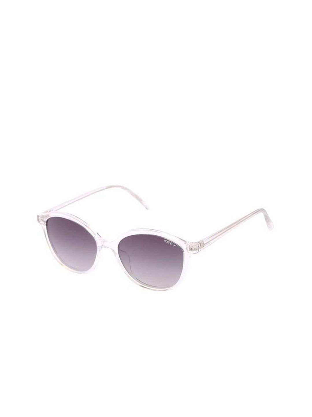 IDEE Women Grey Lens & Gunmetal-Toned Round Sunglasses with UV Protected Lens IDS2601 C4P Price in India