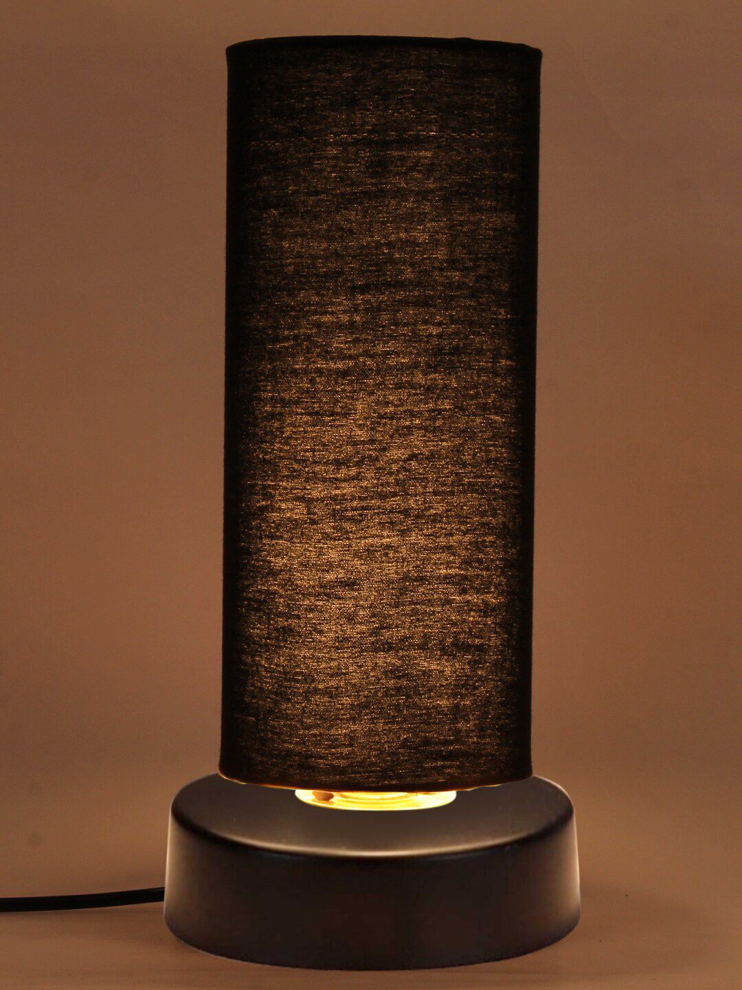 Devansh Black Shade & Iron Base Table Lamp Price in India