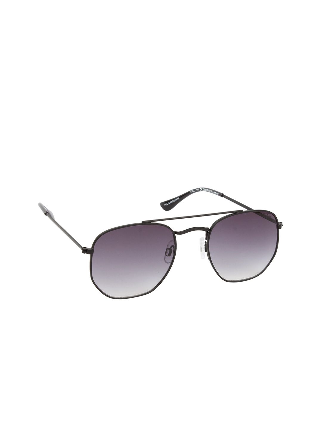 Lee Cooper Unisex Grey Lens & Black Other Sunglasses with UV Protected Lens Price in India