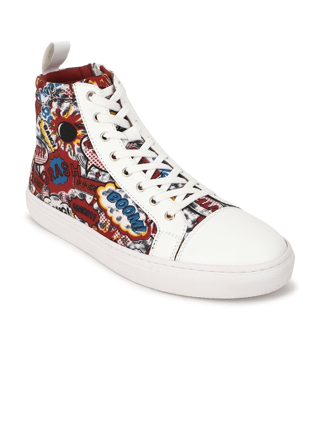 FOREVER 21 Women White Printed PU Sneakers Price in India