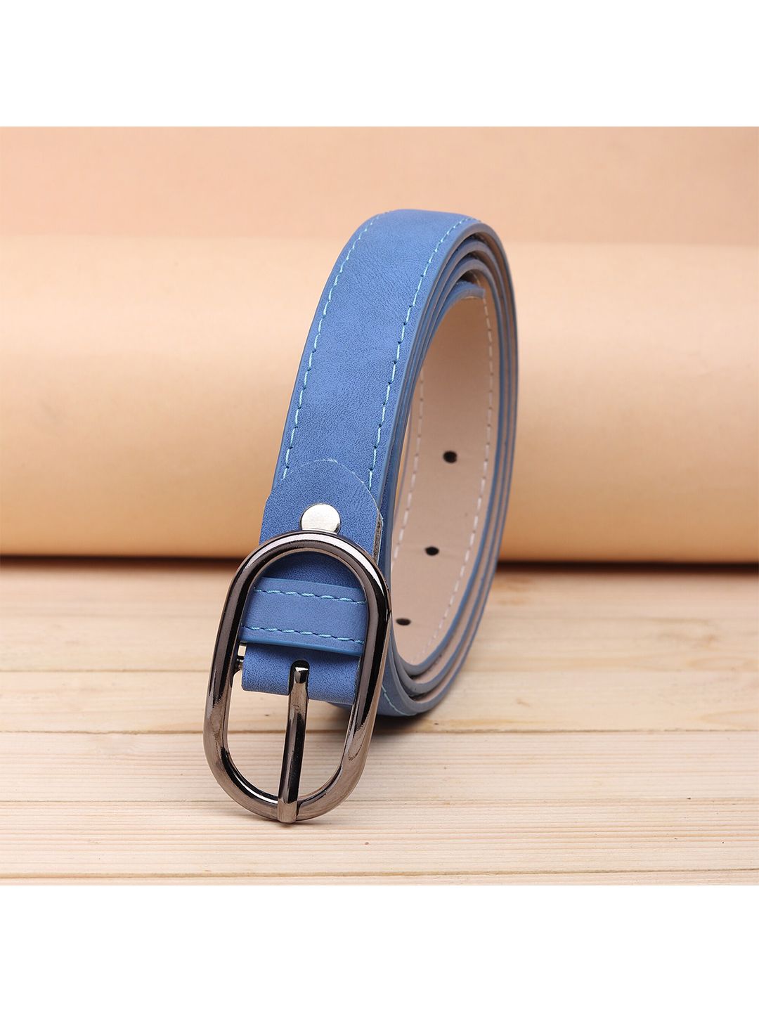 URBAN ALFAMI Women Blue PU Belt Price in India