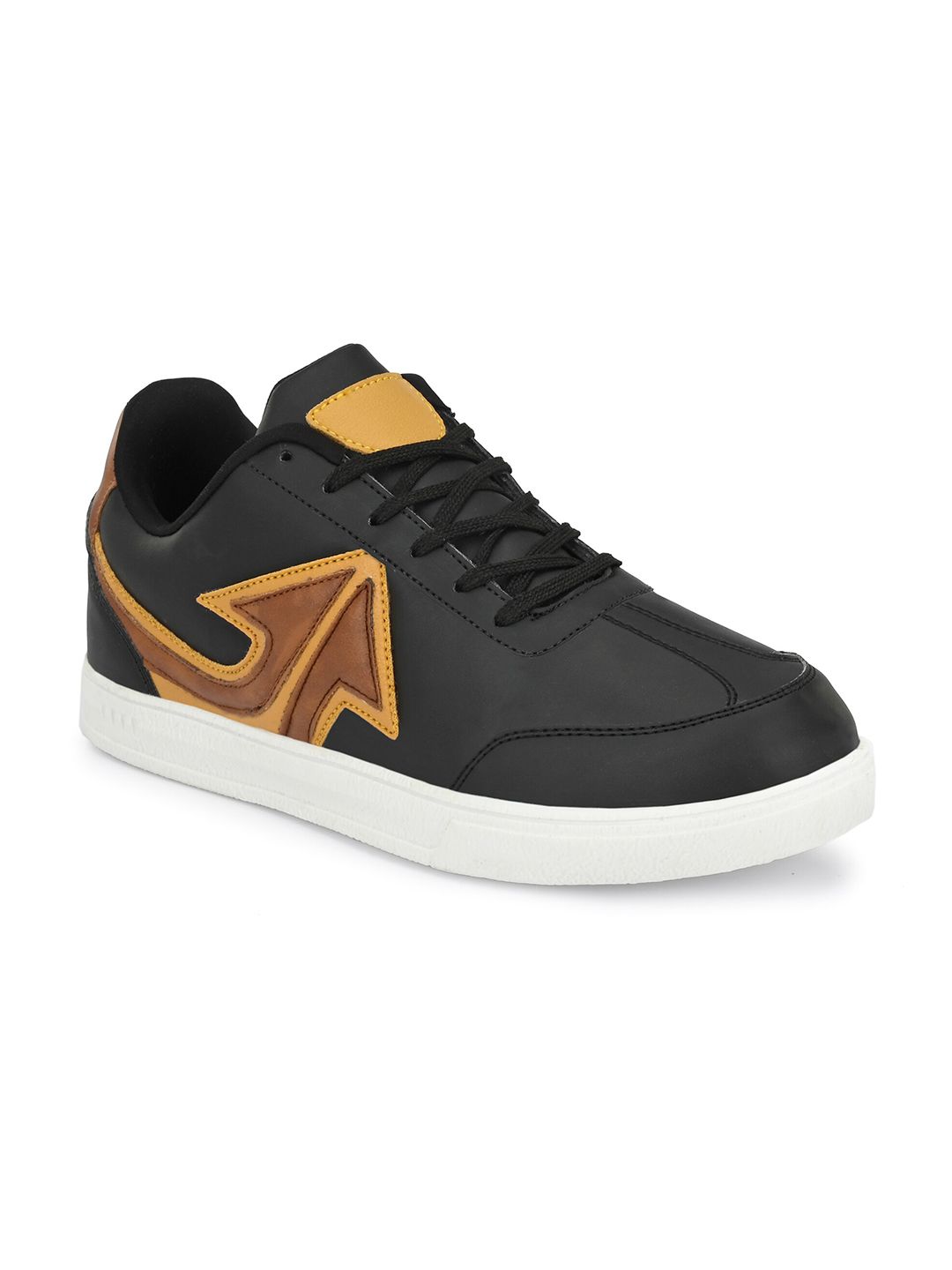 OFF LIMITS Retro Classic Black Synthetic Antimicrobial Running Shoes