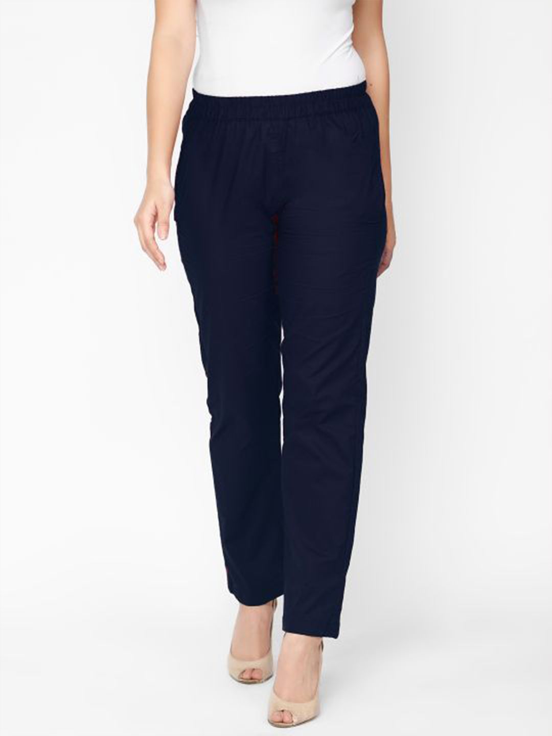 Molcha Women Blue Palazzos