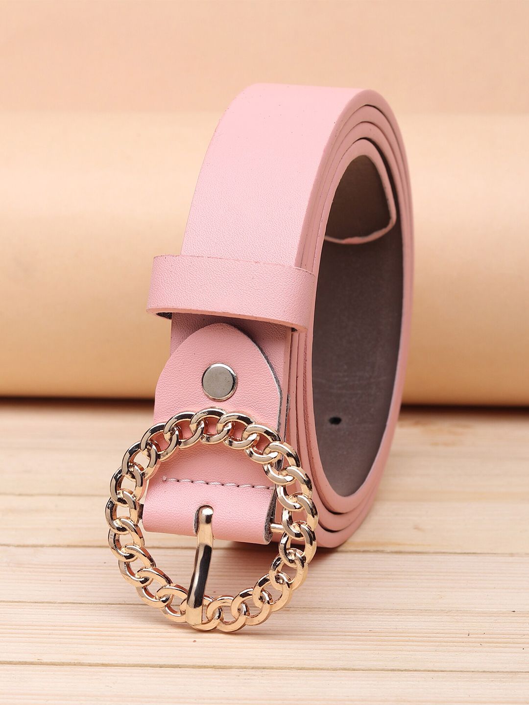 URBAN ALFAMI Women Pink Solid Belt Price in India