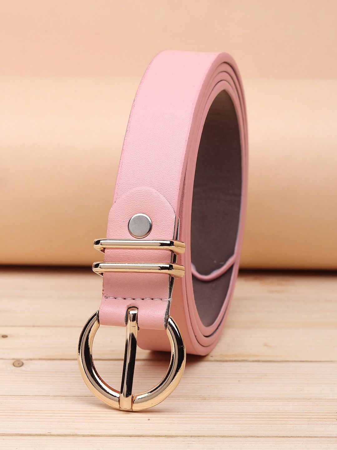 URBAN ALFAMI Women Pink PU Belt Price in India