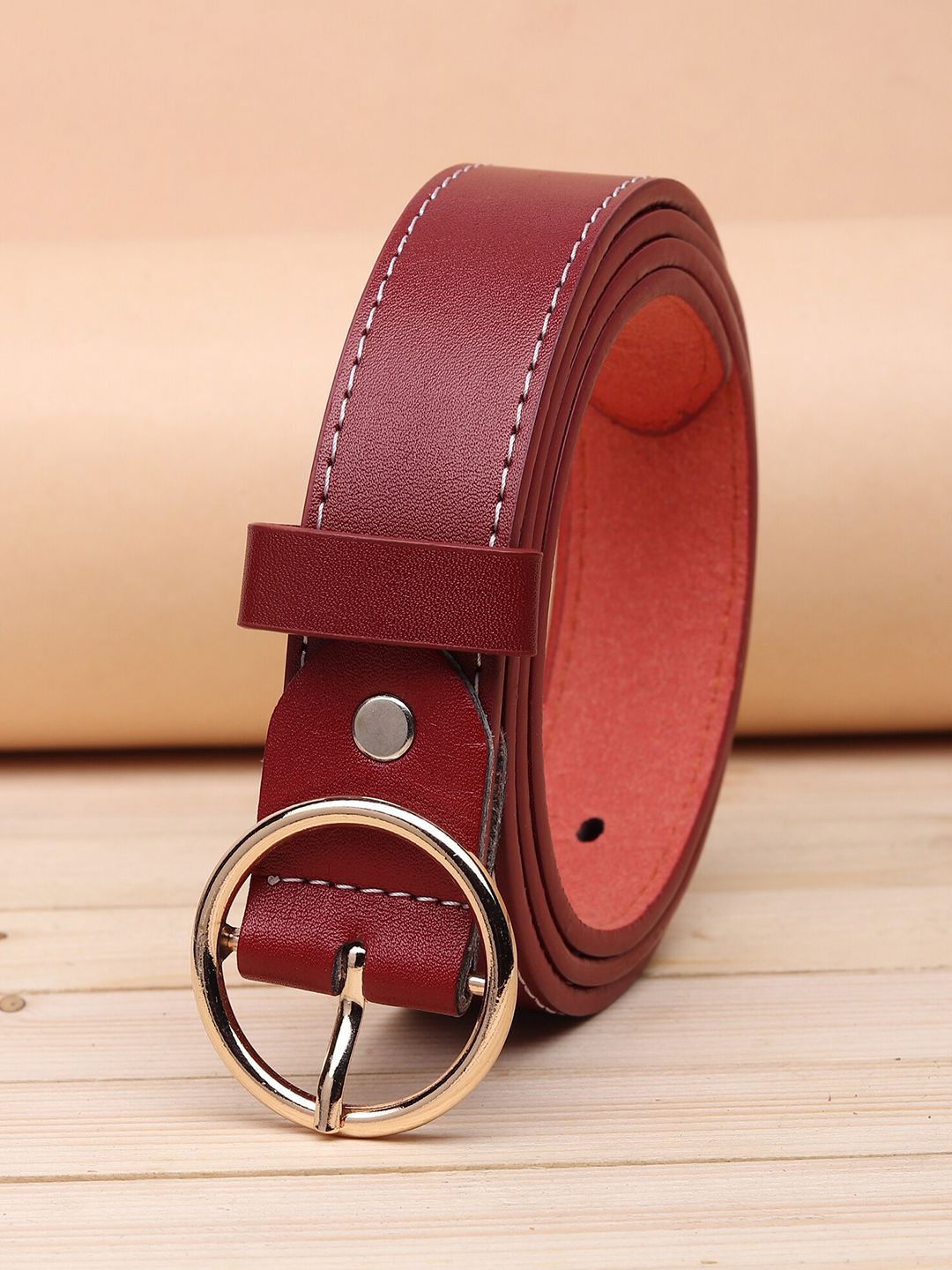 URBAN ALFAMI Women Brown Printed PU Belt Price in India