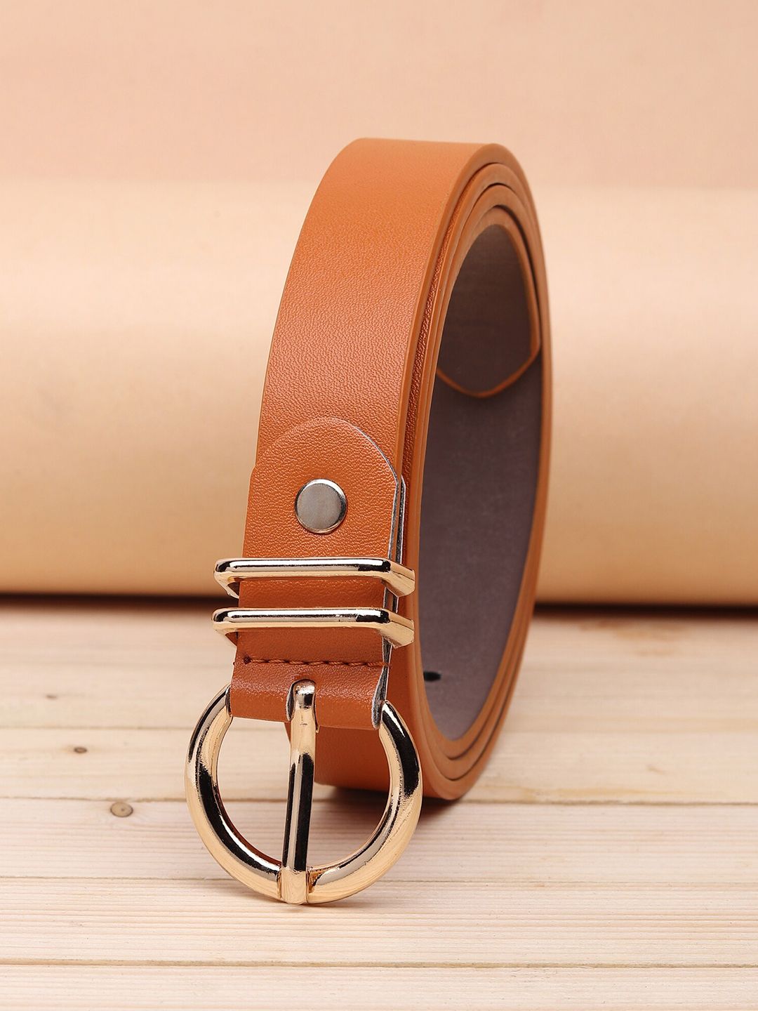 URBAN ALFAMI Women Tan PU Belt Price in India