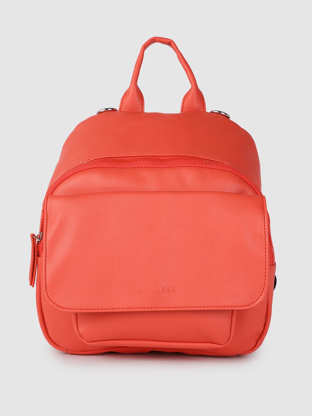 Caprese Women Red Backpack Price in India