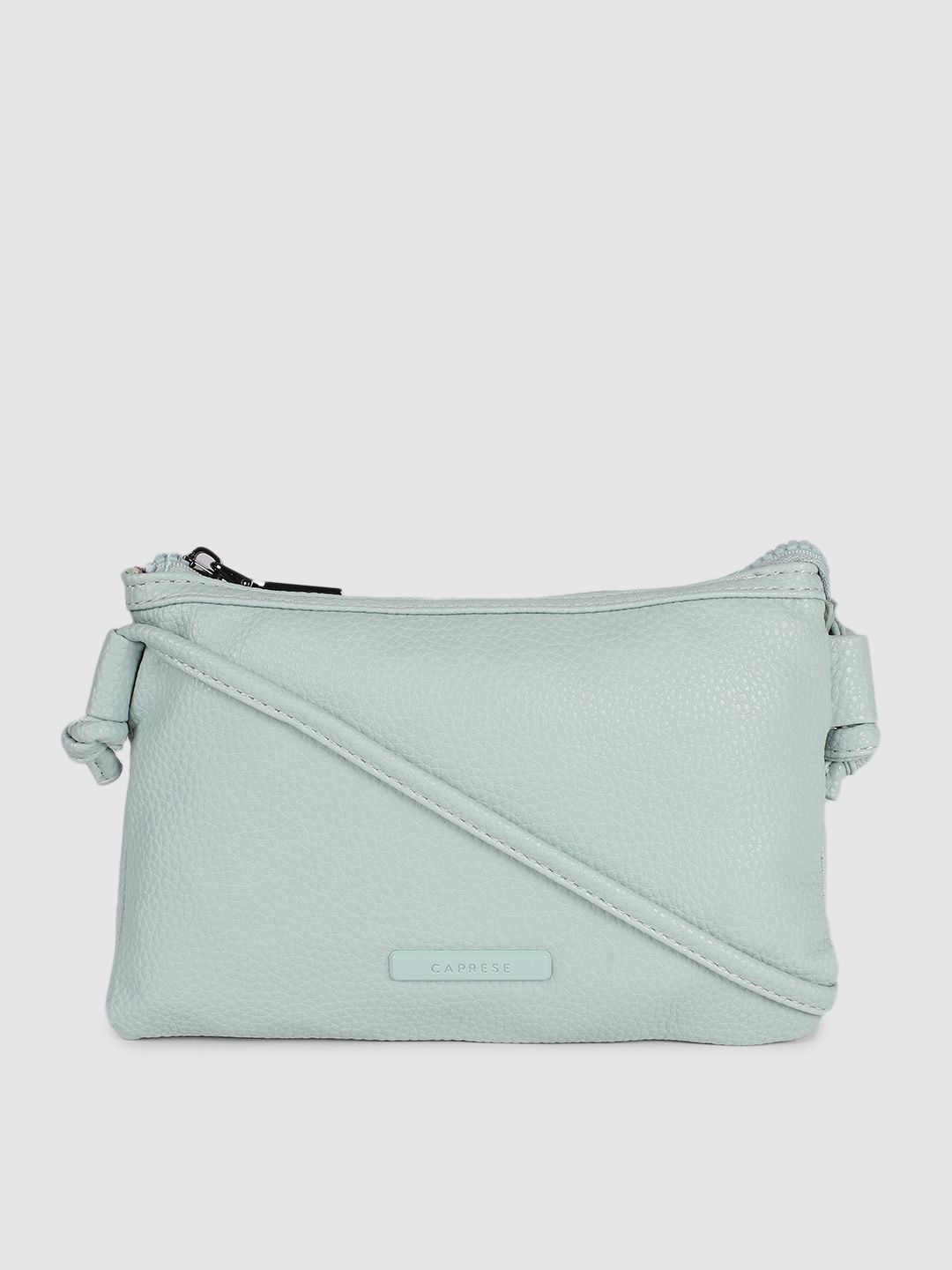 Caprese blue outlet solid sling bag