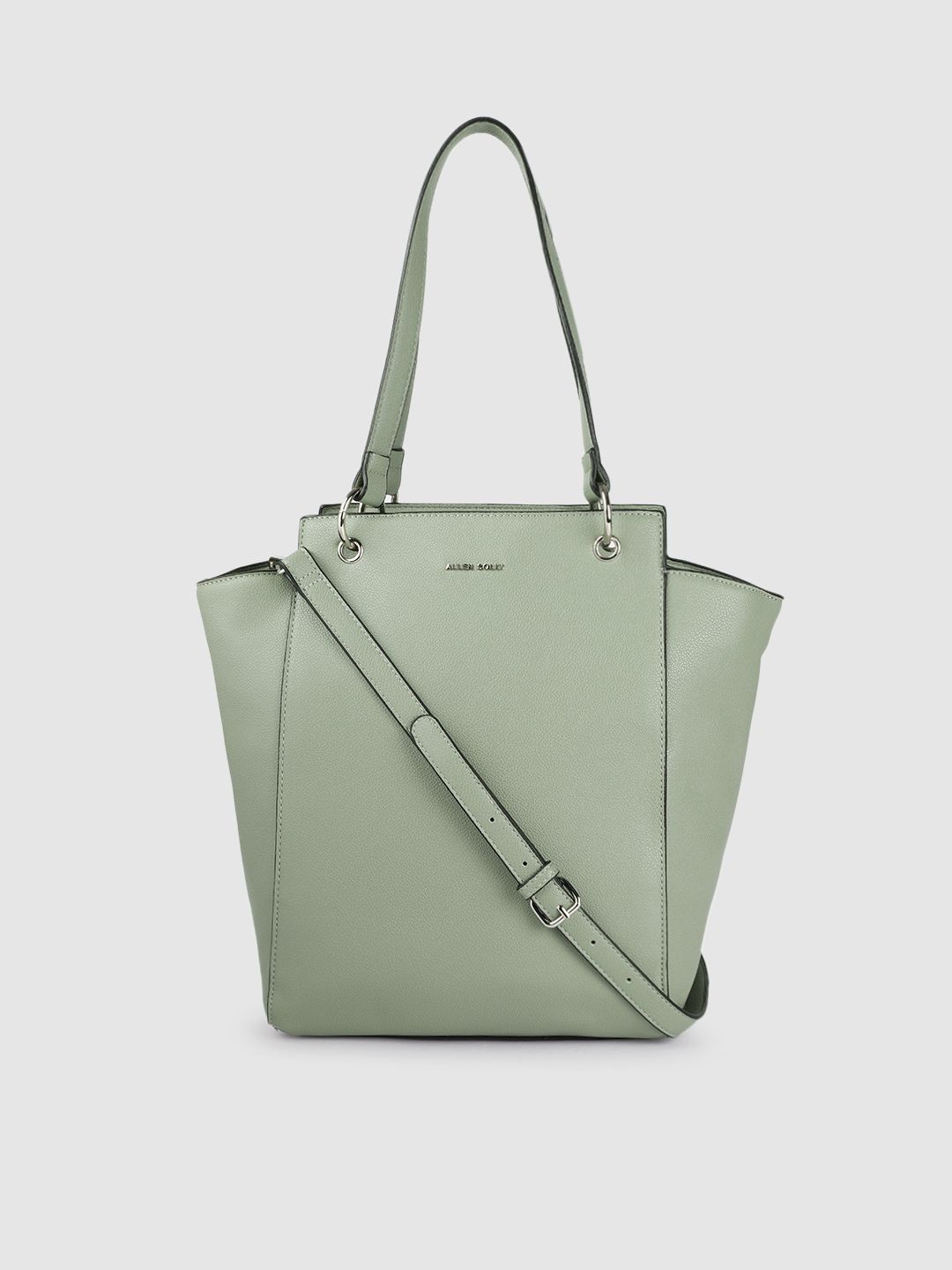 Allen Solly Sage Green PU Swagger Shoulder Bag Price in India