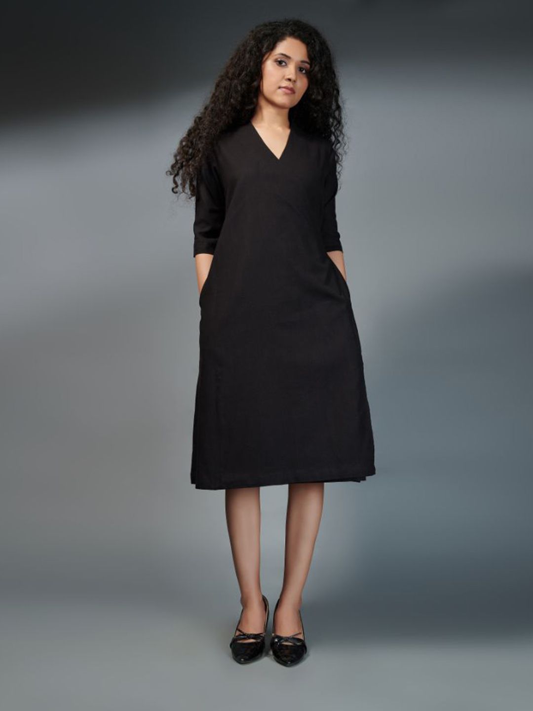 the kaatn trail Black Sheath Dress Price in India