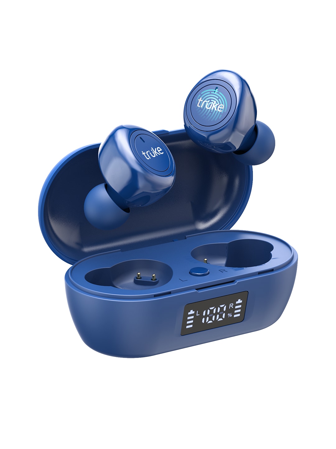 truke Fit 1+ True Wireless Earbuds - Blue Price in India