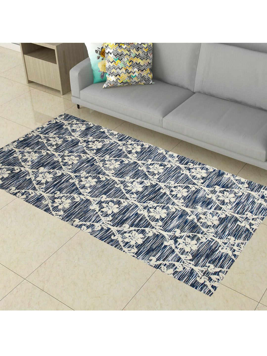 Home Centre Multicolour Exotica Textured Woven Area Carpet Price in India