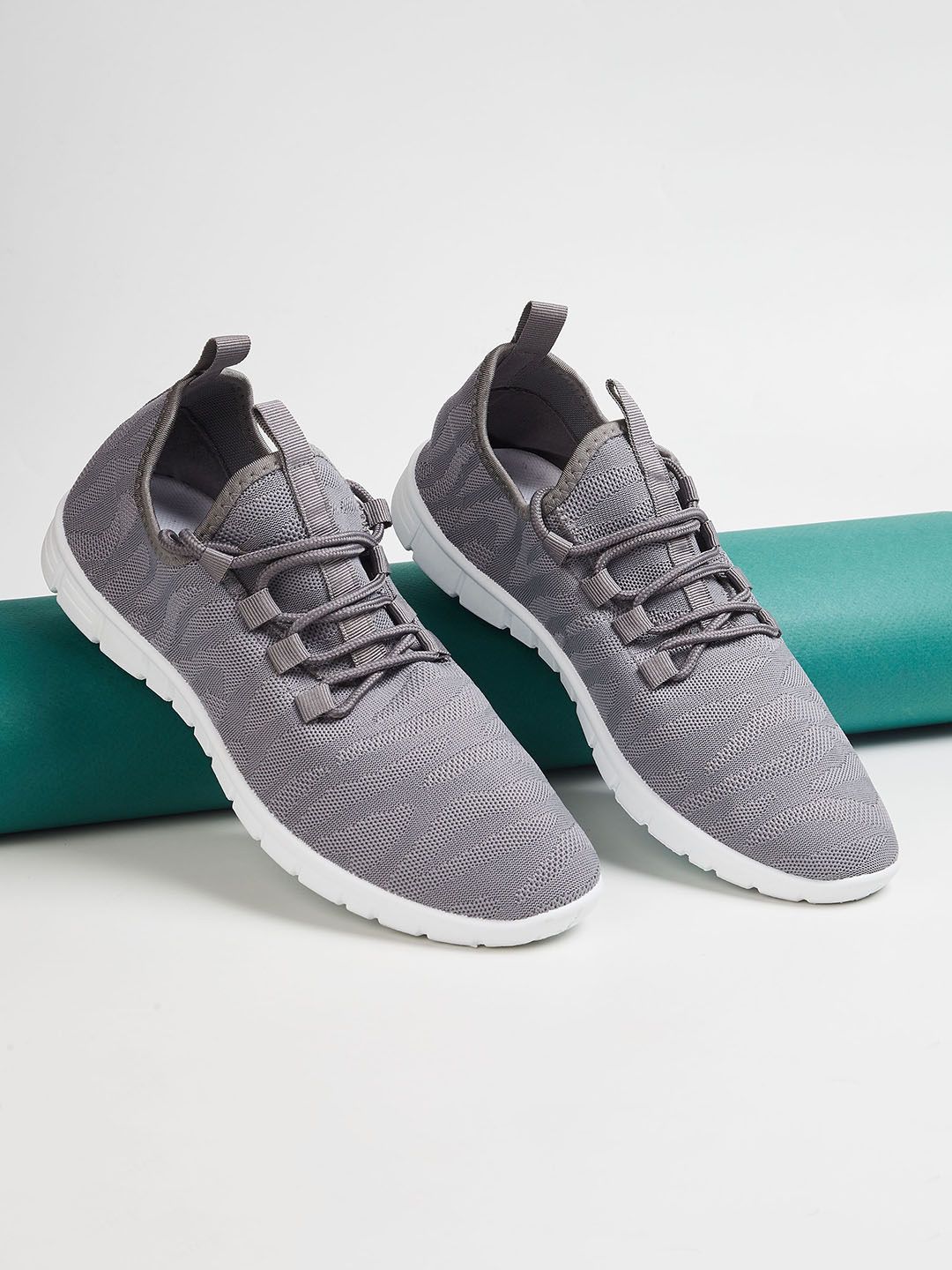 Ginger by Lifestyle Women Grey Sneakers Price in India