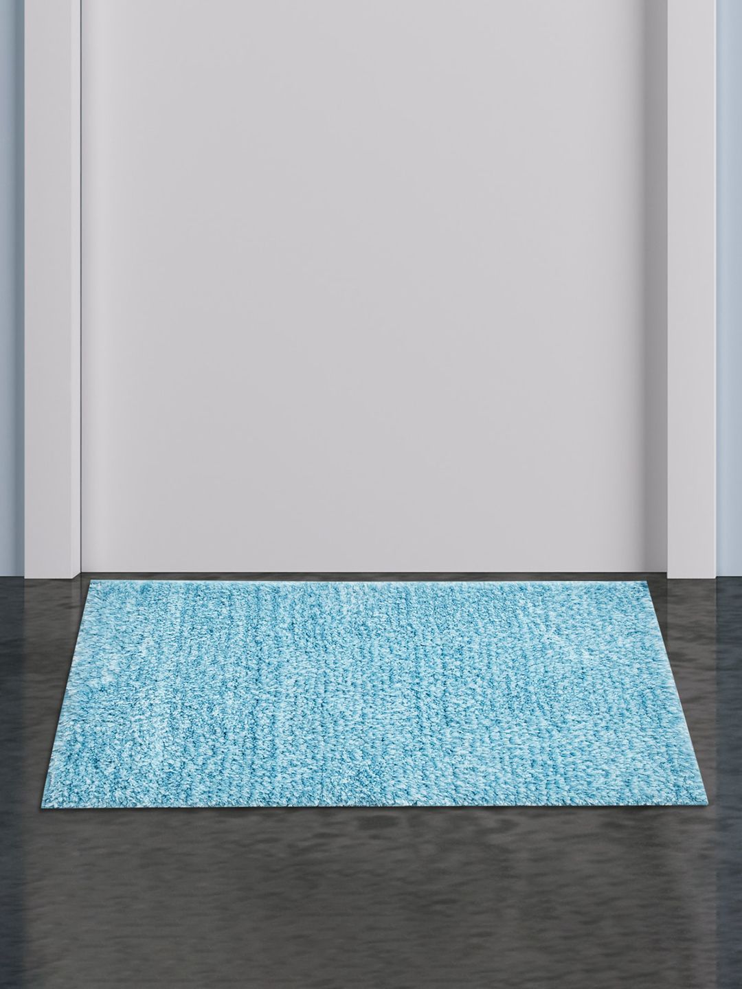 Home Centre Teal Pristine Hipo Contour Bath Mat Price in India