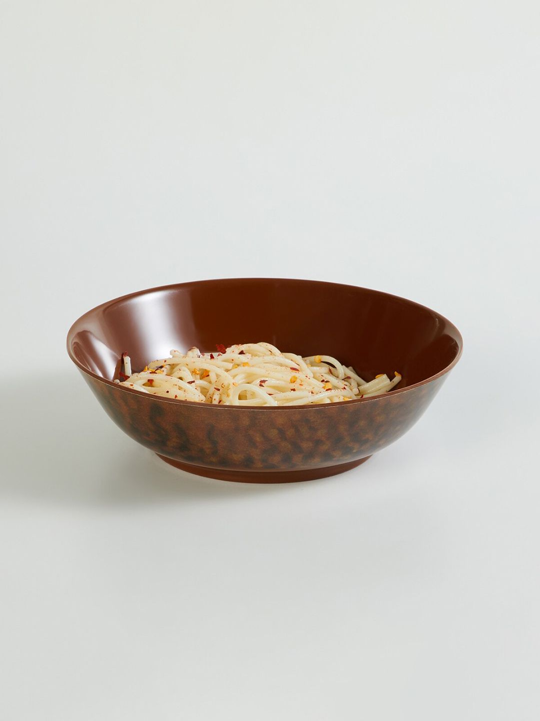 Home Centre Brown & Black 1 Piece Printed Leon-Vanco Melamine Matte Bowls Price in India