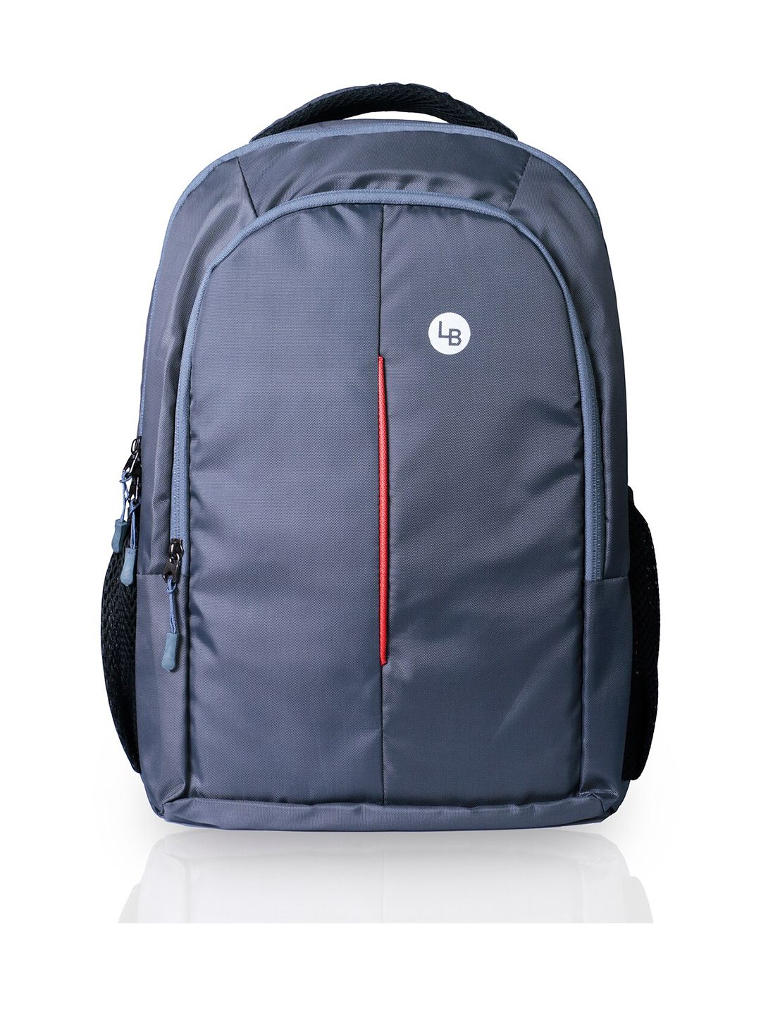 LIONBONE Unisex Grey & Black Backpack Price in India